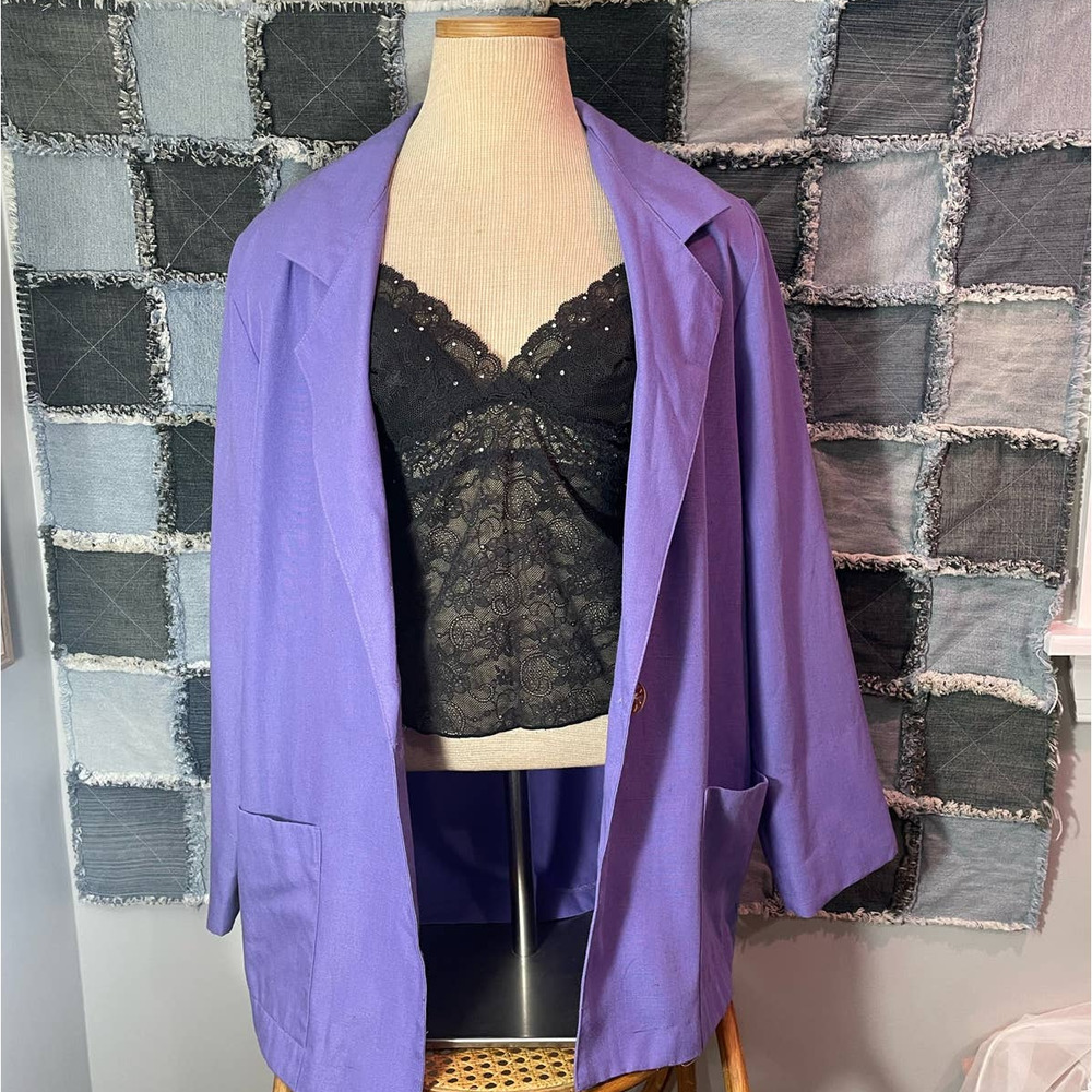 Bobbie Brown Purple  Blazer